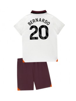 Billige Manchester City Bernardo Silva #20 Bortedraktsett Barn 2023-24 Kortermet (+ Korte bukser)